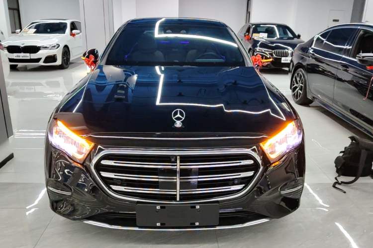 Used Mercedes-Benz E-Class New Energy 2024 E 350 e L Plug-in Hybrid Sedan Front