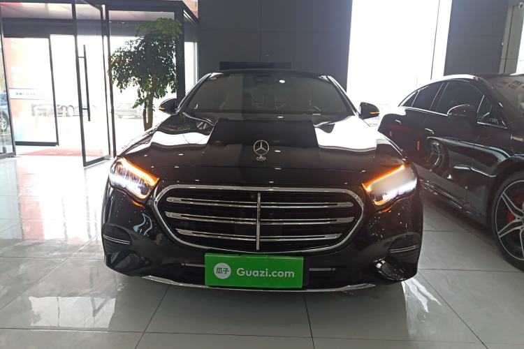 Used Mercedes-Benz E-Class New Energy 2024 E 350 e L Plug-in Hybrid Sedan Front