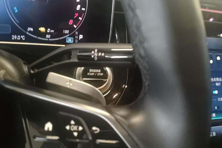 Used Mercedes-Benz E-Class New Energy 2024 E 350 e L Plug-in Hybrid Sedan Gear Lever
