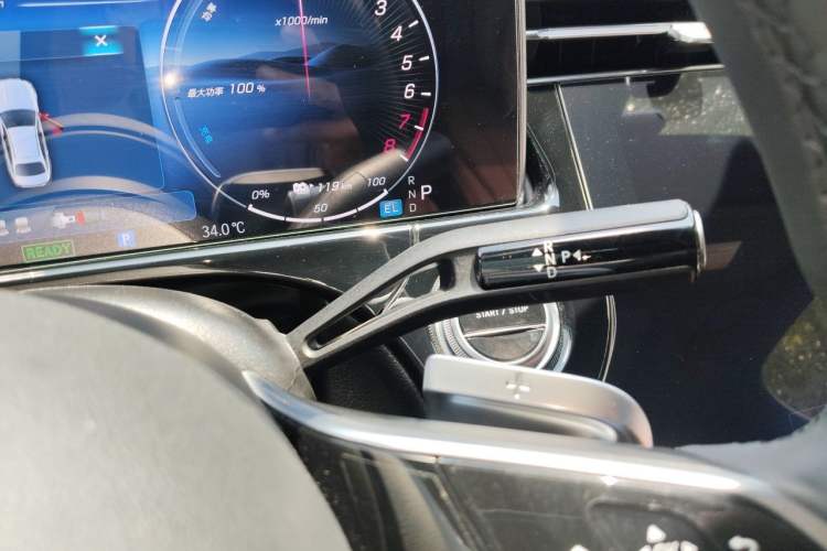 Used Mercedes-Benz E-Class New Energy 2024 E 350 e L Plug-in Hybrid Sedan Gear Lever