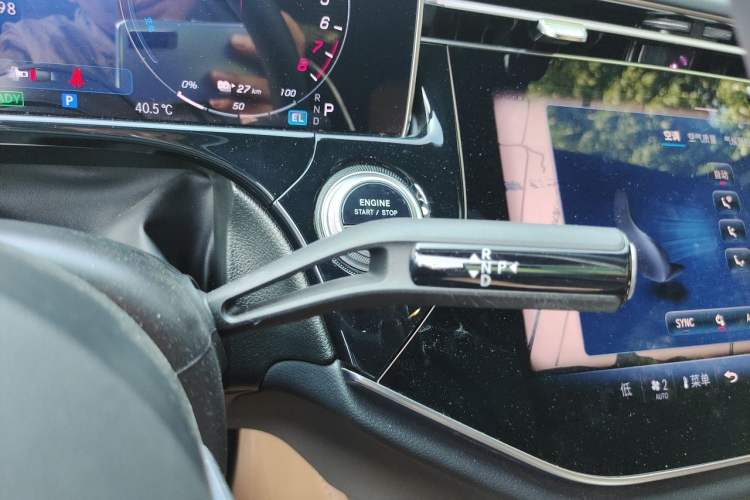 Used Mercedes-Benz E-Class New Energy 2024 E 350 e L Plug-in Hybrid Sedan Gear Lever
