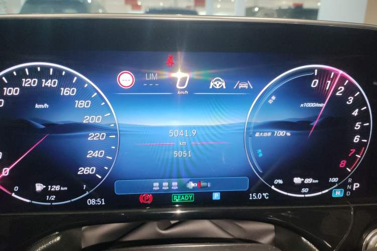 Used Mercedes-Benz E-Class New Energy 2024 E 350 e L Plug-in Hybrid Sedan Instrument Cluster