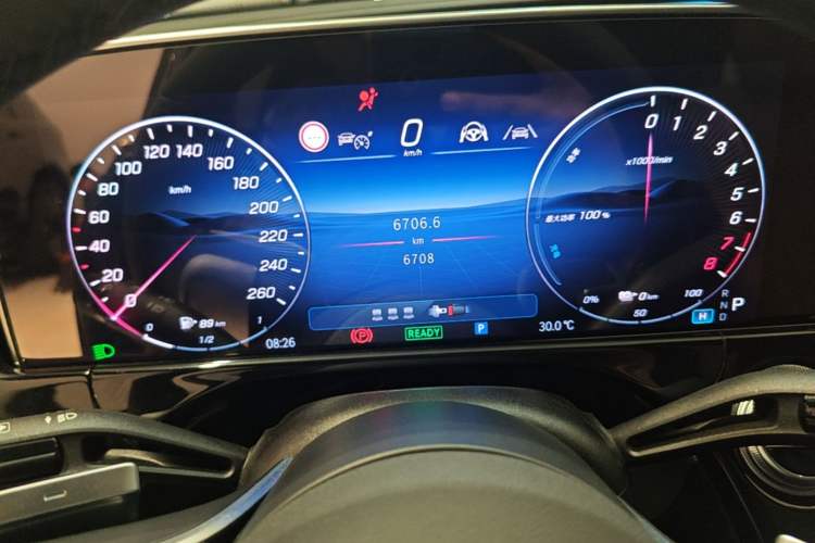 Used Mercedes-Benz E-Class New Energy 2024 E 350 e L Plug-in Hybrid Sedan Instrument Cluster