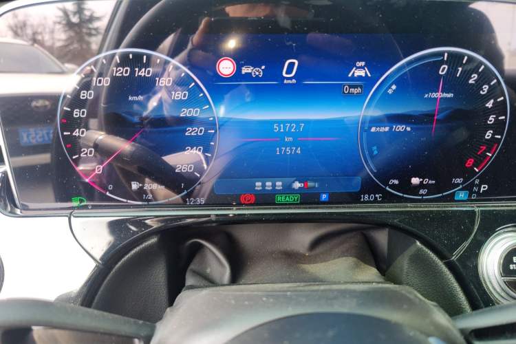Used Mercedes-Benz E-Class New Energy 2024 E 350 e L Plug-in Hybrid Sedan Instrument Cluster