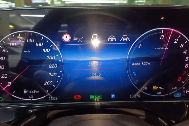 Used Mercedes-Benz E-Class New Energy 2024 E 350 e L Plug-in Hybrid Sedan Instrument Cluster