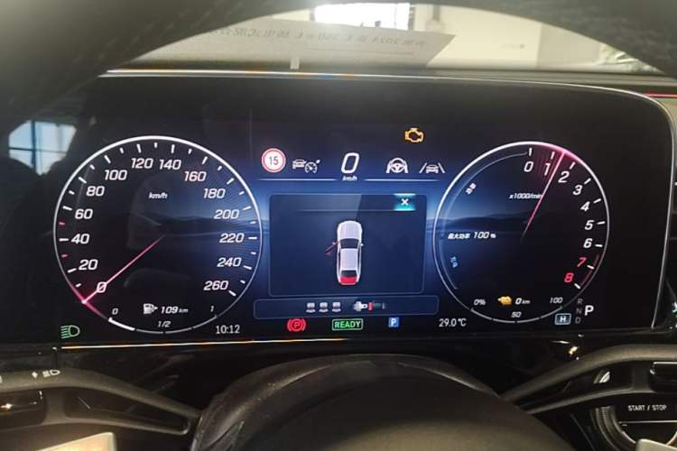 Used Mercedes-Benz E-Class New Energy 2024 E 350 e L Plug-in Hybrid Sedan Instrument Cluster