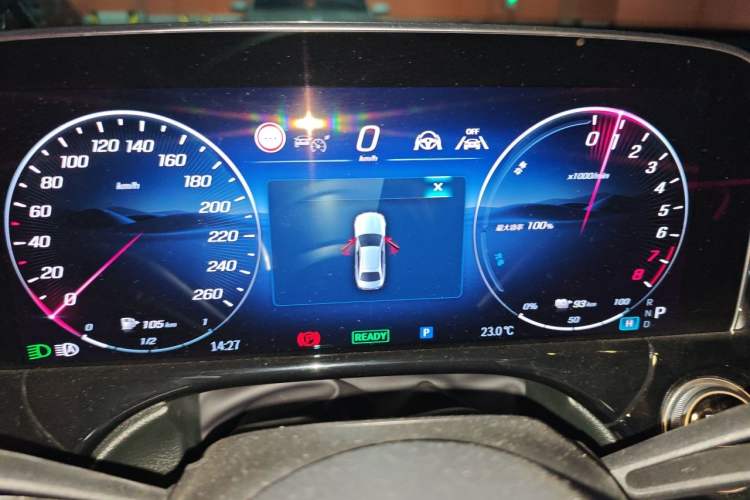 Used Mercedes-Benz E-Class New Energy 2024 E 350 e L Plug-in Hybrid Sedan Instrument Cluster
