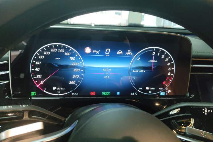 Used Mercedes-Benz E-Class New Energy 2024 E 350 e L Plug-in Hybrid Sedan Instrument Cluster