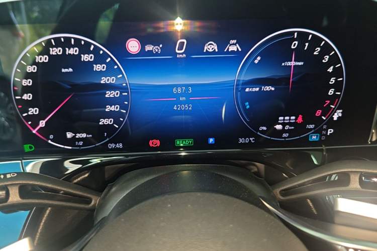 Used Mercedes-Benz E-Class New Energy 2024 E 350 e L Plug-in Hybrid Sedan Instrument Cluster