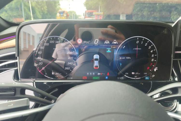Used Mercedes-Benz E-Class New Energy 2024 E 350 e L Plug-in Hybrid Sedan Instrument Cluster
