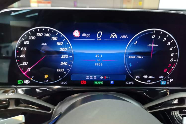 Used Mercedes-Benz E-Class New Energy 2024 E 350 e L Plug-in Hybrid Sedan Instrument Cluster