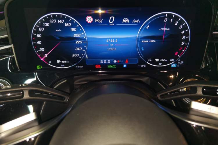 Used Mercedes-Benz E-Class New Energy 2024 E 350 e L Plug-in Hybrid Sedan Instrument Cluster