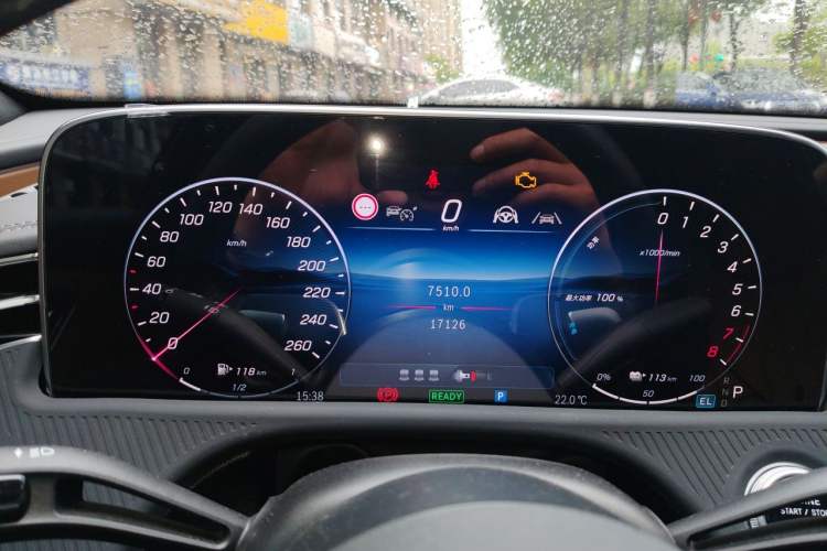 Used Mercedes-Benz E-Class New Energy 2024 E 350 e L Plug-in Hybrid Sedan Instrument Cluster