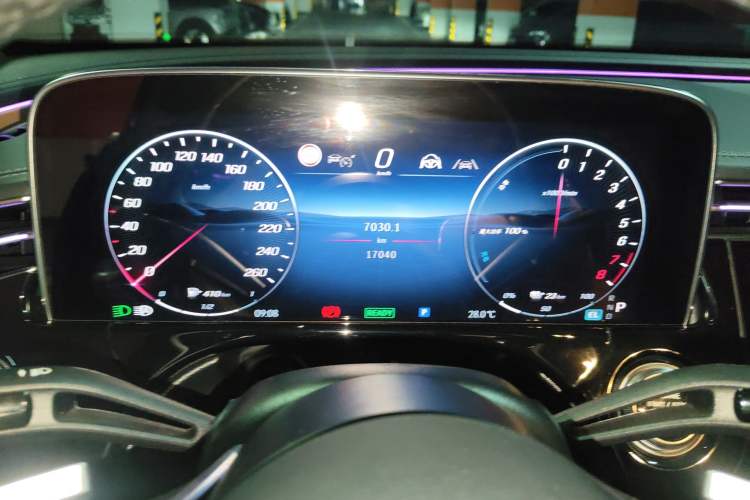 Used Mercedes-Benz E-Class New Energy 2024 E 350 e L Plug-in Hybrid Sedan Instrument Cluster