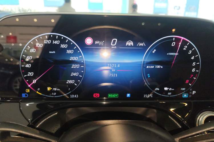Used Mercedes-Benz E-Class New Energy 2024 E 350 e L Plug-in Hybrid Sedan Instrument Cluster