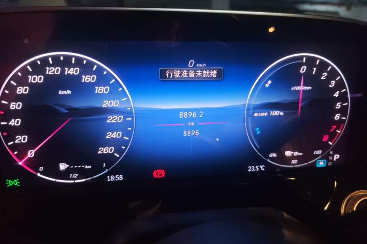 Used Mercedes-Benz E-Class New Energy 2024 E 350 e L Plug-in Hybrid Sedan Instrument Cluster