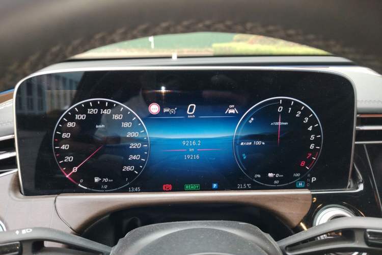 Used Mercedes-Benz E-Class New Energy 2024 E 350 e L Plug-in Hybrid Sedan Instrument Cluster