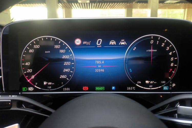 Used Mercedes-Benz E-Class New Energy 2024 E 350 e L Plug-in Hybrid Sedan Instrument Cluster