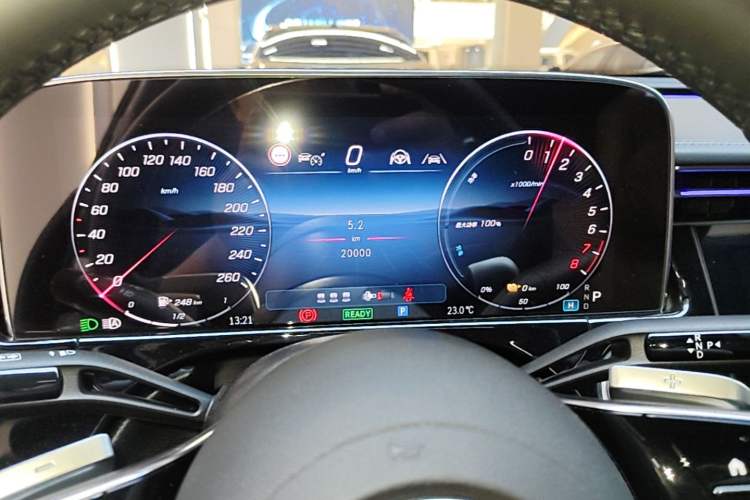 Used Mercedes-Benz E-Class New Energy 2024 E 350 e L Plug-in Hybrid Sedan Instrument Cluster