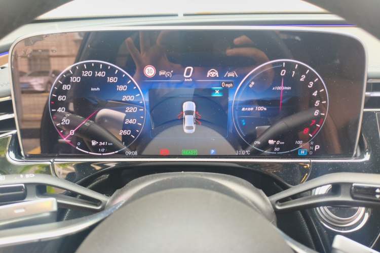Used Mercedes-Benz E-Class New Energy 2024 E 350 e L Plug-in Hybrid Sedan Instrument Cluster