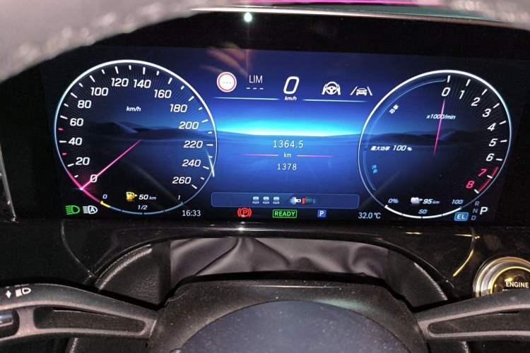 Used Mercedes-Benz E-Class New Energy 2024 E 350 e L Plug-in Hybrid Sedan Instrument Cluster