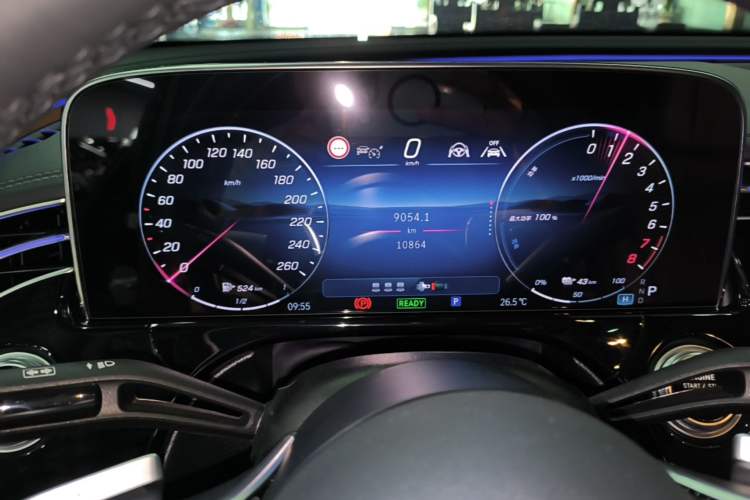 Used Mercedes-Benz E-Class New Energy 2024 E 350 e L Plug-in Hybrid Sedan Instrument Cluster