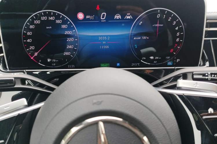 Used Mercedes-Benz E-Class New Energy 2024 E 350 e L Plug-in Hybrid Sedan Instrument Cluster