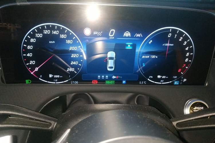 Used Mercedes-Benz E-Class New Energy 2024 E 350 e L Plug-in Hybrid Sedan Instrument Cluster