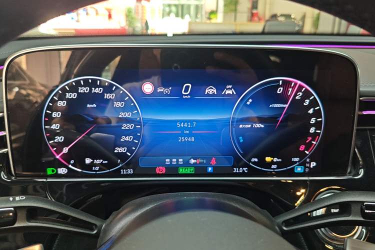 Used Mercedes-Benz E-Class New Energy 2024 E 350 e L Plug-in Hybrid Sedan Instrument Cluster