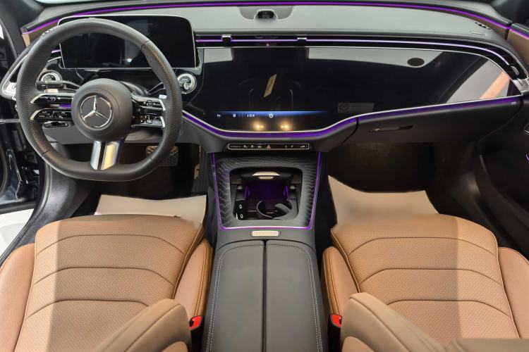 Used Mercedes-Benz E-Class New Energy 2024 E 350 e L Plug-in Hybrid Sports Sedan Interior 1