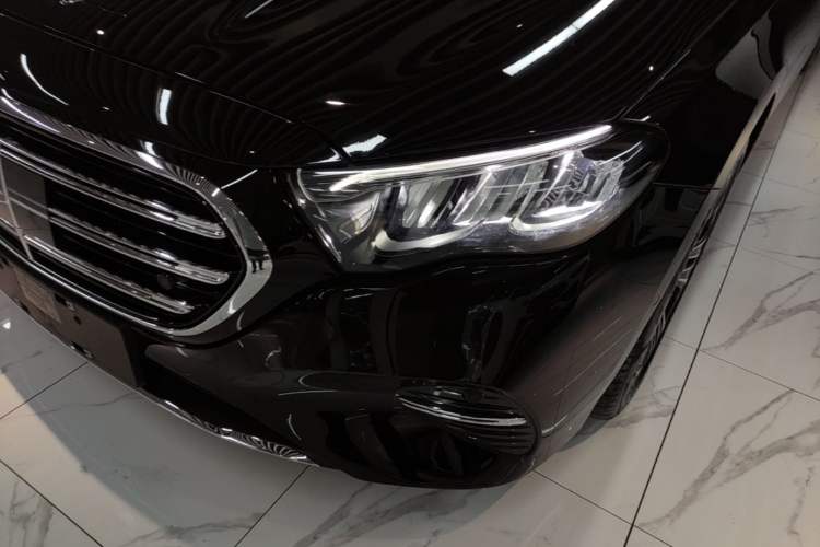 Used Mercedes-Benz E-Class New Energy 2024 E 350 e L Plug-in Hybrid Sedan Left Front Headlight