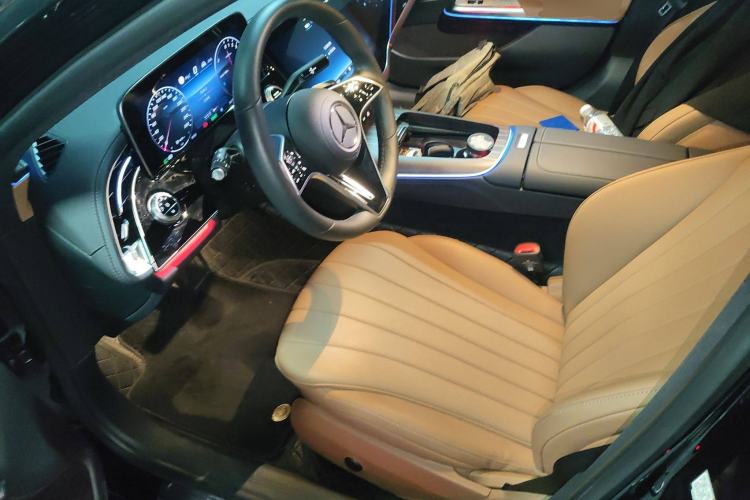 Used Mercedes-Benz E-Class New Energy 2024 E 350 e L Plug-in Hybrid Sedan Left Front Seat