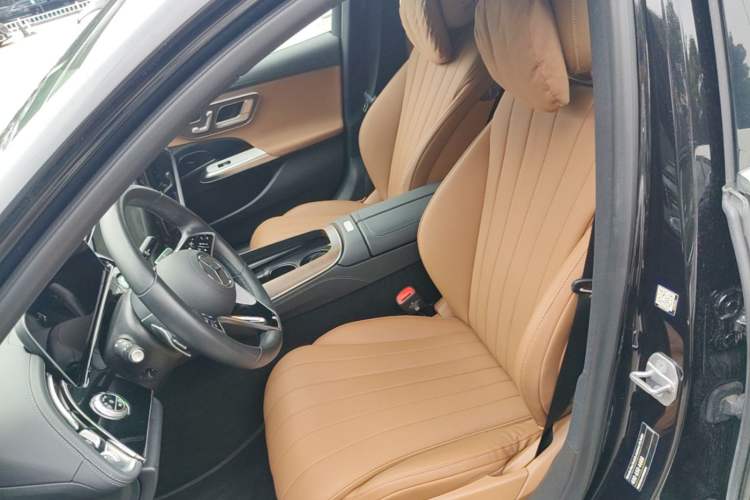 Used Mercedes-Benz E-Class New Energy 2024 E 350 e L Plug-in Hybrid Sedan Left Front Seat