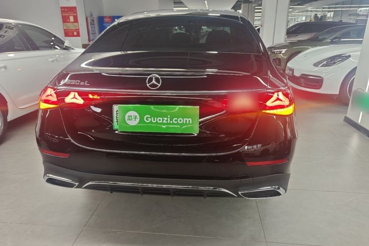 Used Mercedes-Benz E-Class New Energy 2024 E 350 e L Plug-in Hybrid Sports Sedan Rear
