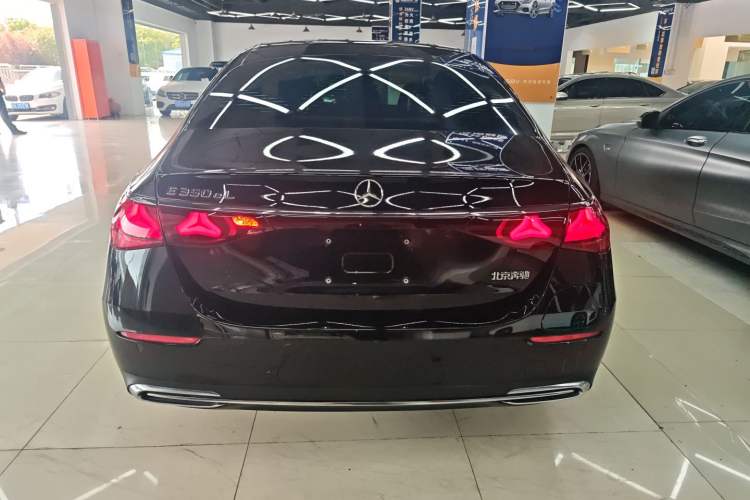 Used Mercedes-Benz E-Class New Energy 2024 E 350 e L Plug-in Hybrid Sedan Rear