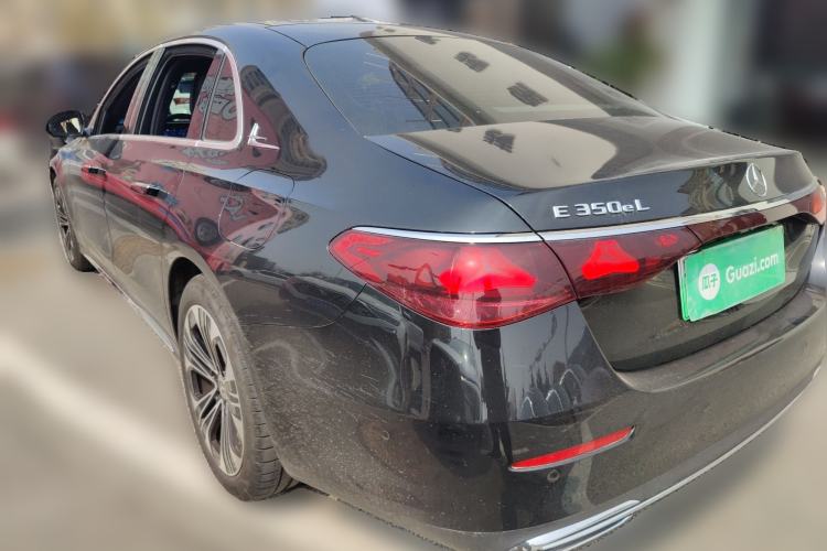 Used Mercedes-Benz E-Class New Energy 2024 E 350 e L Plug-in Hybrid Sedan Rear Left 45 Deg