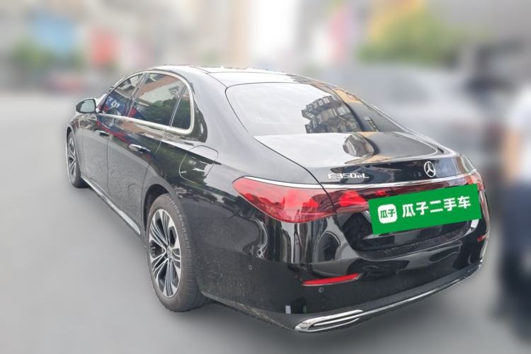 Used Mercedes-Benz E-Class New Energy 2024 E 350 e L Plug-in Hybrid Sedan Rear Left 45 Deg