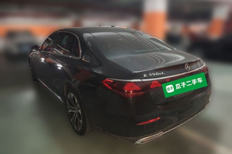 Used Mercedes-Benz E-Class New Energy 2024 E 350 e L Plug-in Hybrid Sedan Rear Left 45 Deg