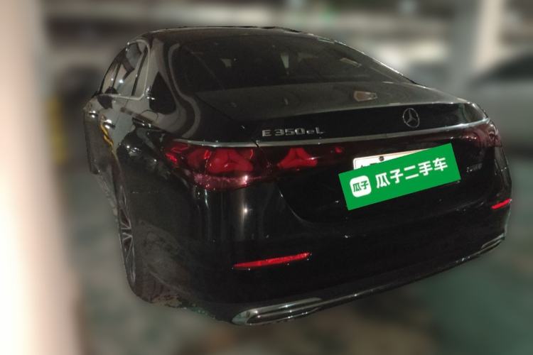 Used Mercedes-Benz E-Class New Energy 2024 E 350 e L Plug-in Hybrid Sedan Rear Left 45 Deg