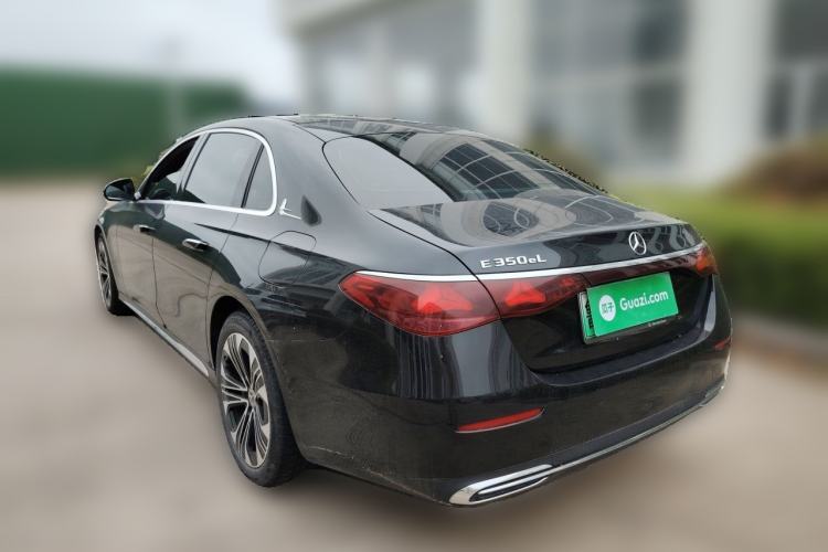 Used Mercedes-Benz E-Class New Energy 2024 E 350 e L Plug-in Hybrid Sedan Rear Left 45 Deg