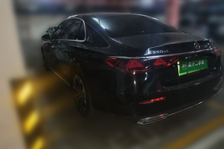 Used Mercedes-Benz E-Class New Energy 2024 E 350 e L Plug-in Hybrid Sedan Rear Left 45 Deg