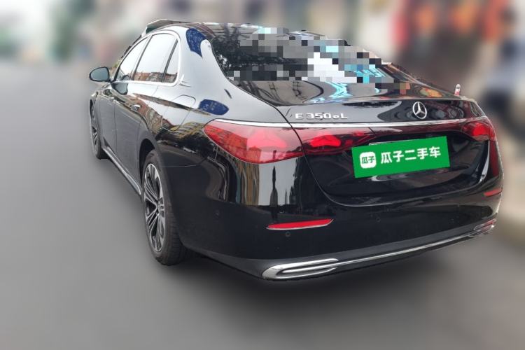 Used Mercedes-Benz E-Class New Energy 2024 E 350 e L Plug-in Hybrid Sedan Rear Left 45 Deg