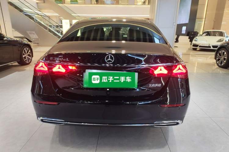Used Mercedes-Benz E-Class New Energy 2024 E 350 e L Plug-in Hybrid Sedan Rear
