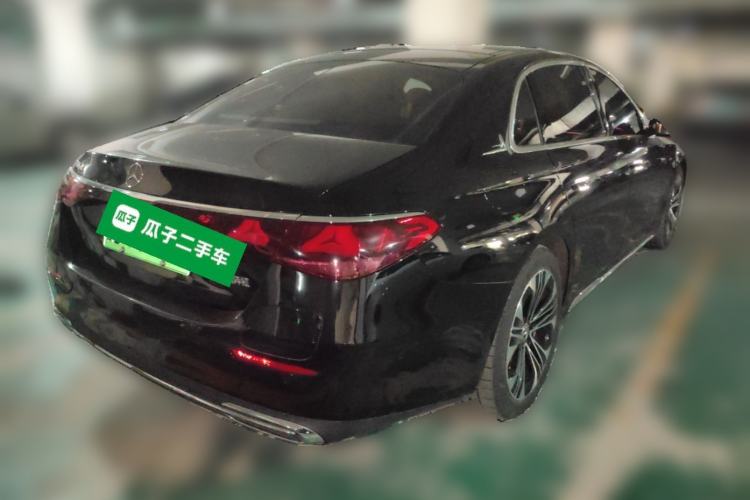 Used Mercedes-Benz E-Class New Energy 2024 E 350 e L Plug-in Hybrid Sedan Rear Right 45 Deg