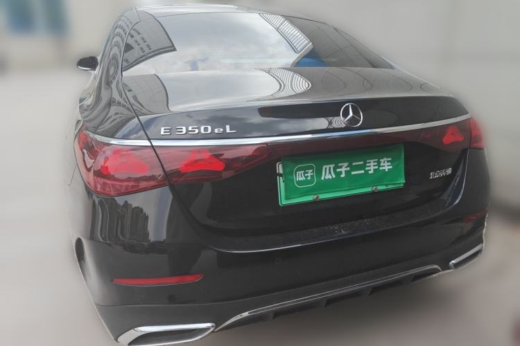 Used Mercedes-Benz E-Class New Energy 2024 E 350 e L Plug-in Hybrid Sports Sedan Rear