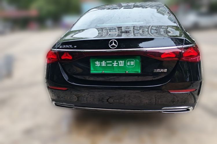 Used Mercedes-Benz E-Class New Energy 2024 E 350 e L Plug-in Hybrid Sedan Rear