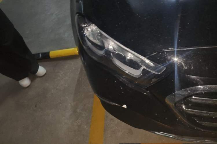 Used Mercedes-Benz E-Class New Energy 2024 E 350 e L Plug-in Hybrid Sedan Right Front Headlight