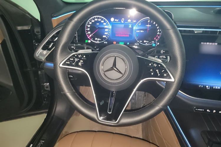 Used Mercedes-Benz E-Class New Energy 2024 E 350 e L Plug-in Hybrid Sedan Steering Wheel