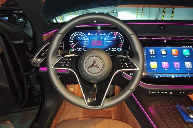 Used Mercedes-Benz E-Class New Energy 2024 E 350 e L Plug-in Hybrid Sedan Steering Wheel