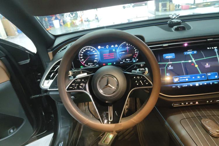 Used Mercedes-Benz E-Class New Energy 2024 E 350 e L Plug-in Hybrid Sedan Steering Wheel